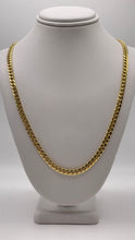 Load image into Gallery viewer, 4.4mm Miami Cuban Link Chain In 10 KT Yellow Gold