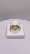 Load image into Gallery viewer, 0.44 CT. Natural Diamond Heart &amp; Infiniti Ring