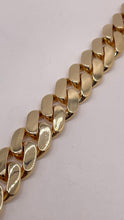 Load image into Gallery viewer, 14.9mm Solid Miami Cuban Link Bracelet In 10 KT Yellow Gold