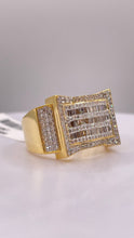 Load image into Gallery viewer, 1.16 CT. Natural Diamond Men’s Ring In 10 KT Yellow Gold