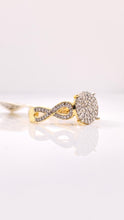 Load image into Gallery viewer, 0.48 CT. Natural Diamond Women’s Infiniti Design Ring In 10 KT Yellow Gold