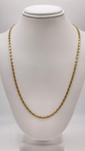 Load image into Gallery viewer, 2.4mm Solid Link Chain In 14 KT Yellow Gold