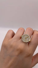 Load image into Gallery viewer, Watch Ring In 10 KT Yellow Gold With CZ