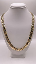 Load image into Gallery viewer, 9mm Solid Miami Cuban Link Chain In 10 KT Yellow Gold