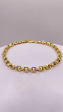 Load image into Gallery viewer, 4.7mm Link Bracelet In 10 KT Yellow Gold