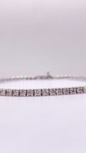 Load image into Gallery viewer, 3.00 CT. Natural Diamond Tennis Bracelet In 10 KT White Gold