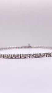 3.00 CT. Natural Diamond Tennis Bracelet In 10 KT White Gold