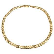 Load image into Gallery viewer, 4.0mm Cuban Link Anklet In 10 KT Yellow Gold