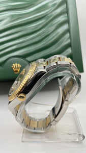41mm Two-Tone DateJust Men’s Rolex Watch With Champagne Diamond Dial