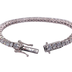 8.88 CT. Lab Grown Diamond Bracelet In 14 KT White Gold