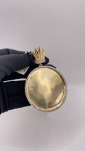 Load image into Gallery viewer, 3.27 CT. Natural Diamond Round Shape Memory Pendant In 10 KT Yellow Gold