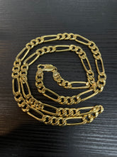 Load image into Gallery viewer, Figaro Chain In 10 KT Yellow Gold