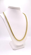 Load image into Gallery viewer, Solid Millennium Franco Link Chain In 10 KT Yellow Gold