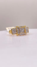 Load image into Gallery viewer, Women’s Square Shape Ring In 10 KT Yellow Gold