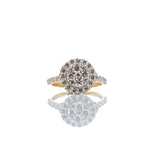 Load image into Gallery viewer, 1.04 CT. T.D.W Natural Diamond Ladies Ring In 10 KT Yellow Gold