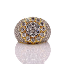 Load image into Gallery viewer, 3.20 CT. Lab Grown Diamond Men’s Ring In 10 KT Yellow Gold
