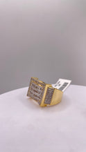 Load image into Gallery viewer, 1.16 CT. Natural Diamond Men’s Ring In 10 KT Yellow Gold