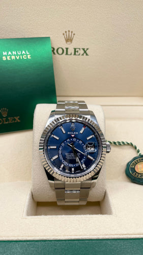 41mm Sky-Dweller Rolex Men’s Watch With Blue Dial
