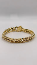 Load image into Gallery viewer, 11mm Miami Cuban Bracelet In 10 KT Yellow Gold