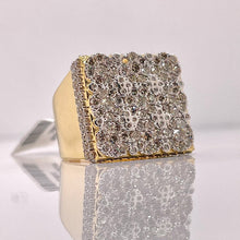 Load image into Gallery viewer, 4.00 CT. Natural Diamond Men’s Ring In 10 KT Yellow Gold