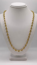 Load image into Gallery viewer, 4.8mm Puff Mariner Link Chain In 14 KT Yellow Gold