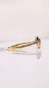 0.75 CT. Natural Diamond Women’s Ring In 10 KT Yellow Gold