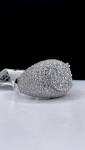 Load image into Gallery viewer, Mens Ring In Silver With CZ