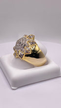 Load image into Gallery viewer, 0.90 CT. Natural Diamond Men’s Ring In 10 KT Yellow Gold