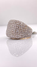 Load image into Gallery viewer, 8.98 CT. Natural Diamond Men’s Ring In 10 KT Yellow Gold