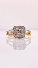 Load image into Gallery viewer, 0.32 CT. Natural Diamond Women’s Ring In 10 KT Yellow Gold