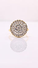 Load image into Gallery viewer, 0.98 CT. Natural Diamond Round Shape Women’s Ring In 10 KT Yellow Gold