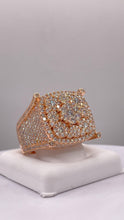 Load image into Gallery viewer, 7.20 CT. Natural Diamond Men’s Ring In 14 KT Rose Gold
