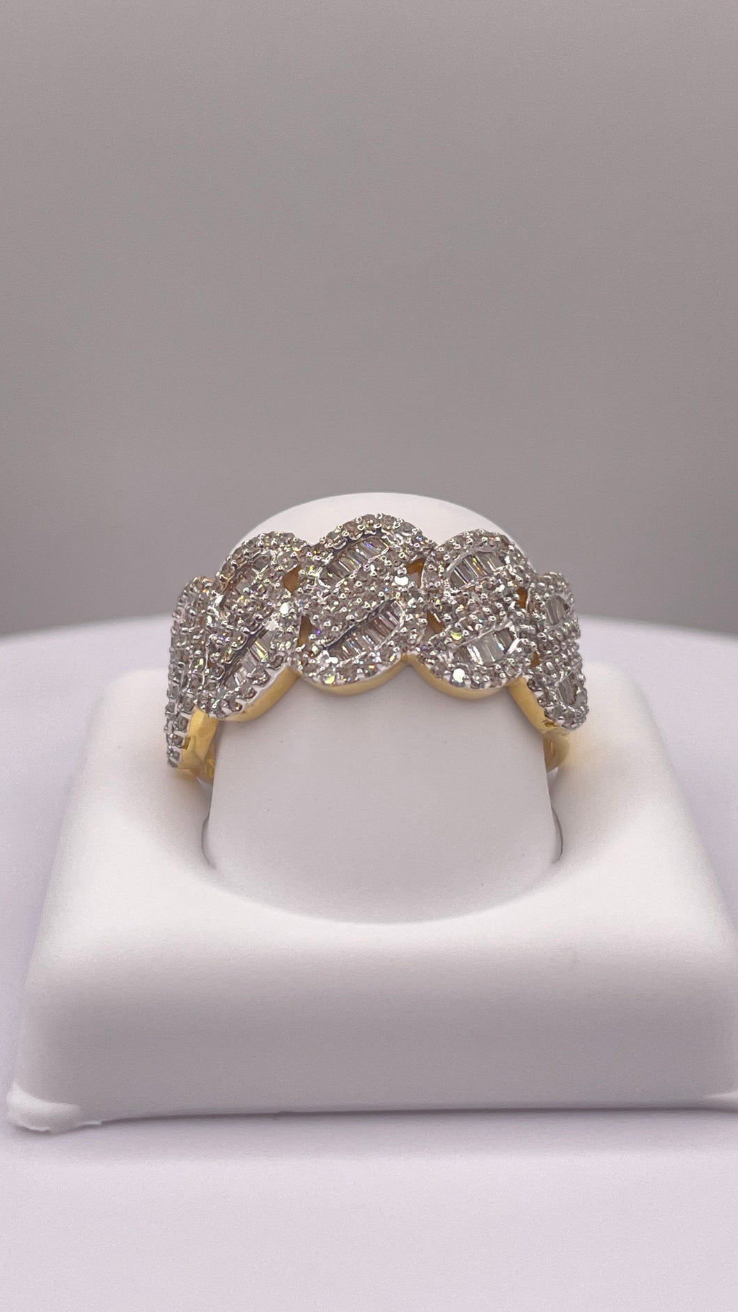 1.02 CT. Natural Diamond Ring In 10 KT Yellow Gold