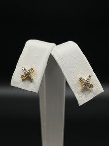 10 KT Gold Stud Earrings