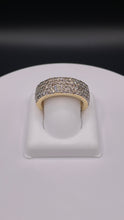 Load image into Gallery viewer, 14K Natural Diamond Ring