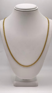 2.7mm Miami Cuban Link Chain In 10 KT Yellow Gold