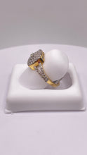 Load image into Gallery viewer, 0.48 CT. Natural Diamond Square Shape Women’s Ring In 10 KT Yellow Gold