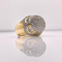 Load image into Gallery viewer, 2.01 CT. Natural Diamond Men’s Round Shape Ring In 10 KT Yellow Gold