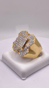 1.51 CT. Natural Diamond Men’s Ring In 10 KT Yellow Gold