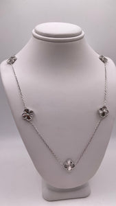 Silver Clover Necklace