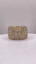 Load image into Gallery viewer, 1.84 CT. Natural Diamond Men’s Ring In 10 KT Yellow Gold