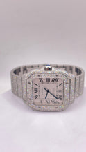 Load image into Gallery viewer, Cartier Santos Large With Natural VVS Diamonds