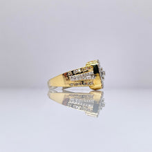 Load image into Gallery viewer, 0.89 CT. Natural Diamond Ladies Ring In 10 KT Yellow Gold