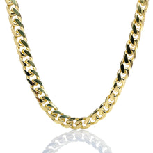 Load image into Gallery viewer, 7mm Solid Miami Cuban Link Chain In 10 KT Yellow Gold