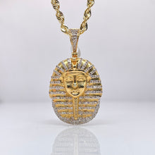 Load image into Gallery viewer, 0.70 CT. Natural Diamond Pharaoh Pendant In 10 KT Yellow Gold