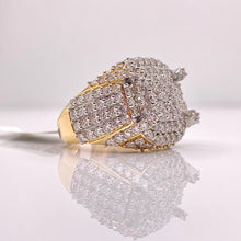 Load image into Gallery viewer, 4.47 CT. Lab Grown Diamond Men’s Ring In 14 KT Yellow Gold