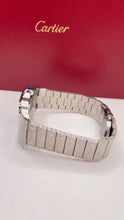 Load image into Gallery viewer, 39.8mm Santos De Cartier Watch Large With Green Dial
