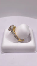 Load image into Gallery viewer, 0.57 CT. Natural Diamond Women’s Ring In 10 KT Yellow Gold