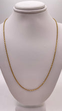 Load image into Gallery viewer, 1.5mm Dainty Cable Link Chain In 10 KT Yellow Gold