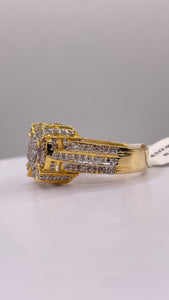 0.94 CT. Natural Diamond Ring In 10 KT Yellow Gold
